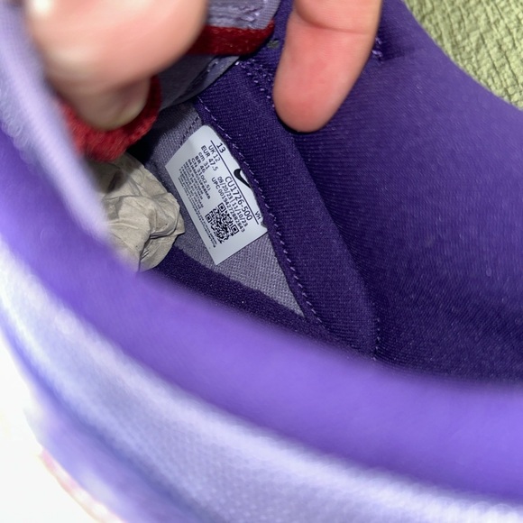 Nike Dunk Low “Plum” Size 13 - Picture 6 of 8